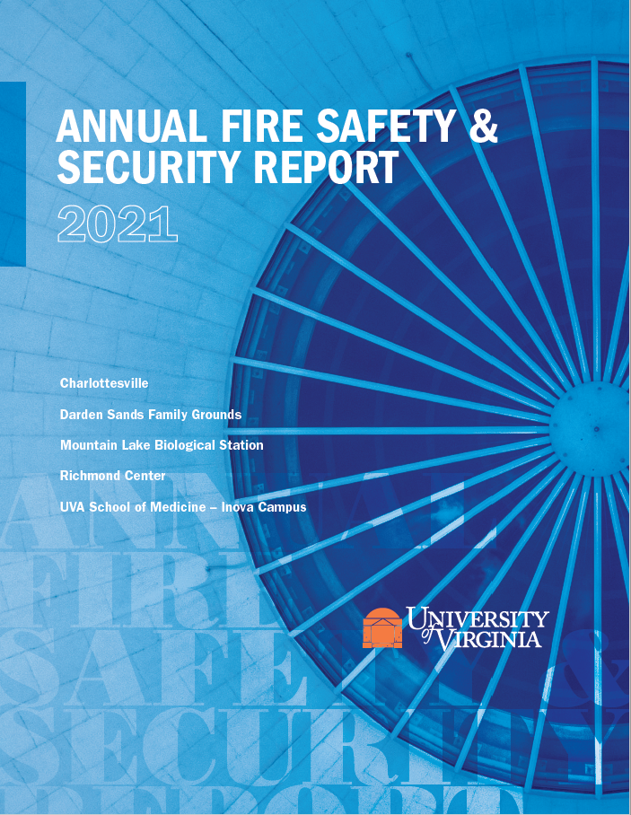 2021 Annual security report image
